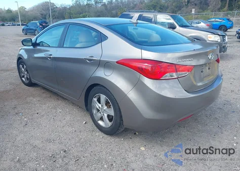 2013 Hyundai Elantra Gls z USA, uszkodzony, nr VIN 5NPDH4AE0DH326837